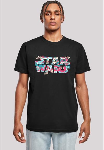 футболка Star Wars Wavy Ship Logo