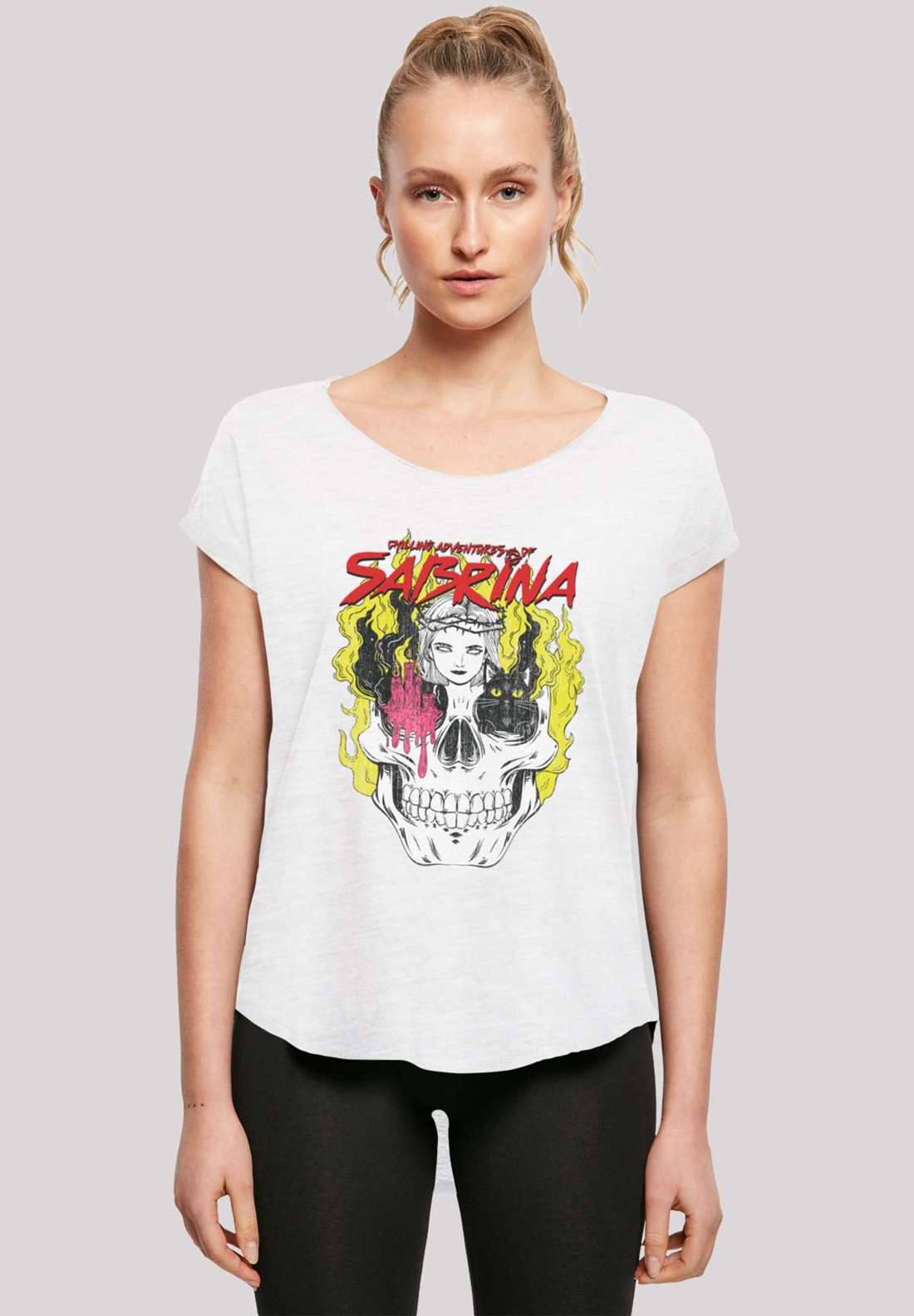 футболка Sabrina Adventures Of Sabrina Boys Skull