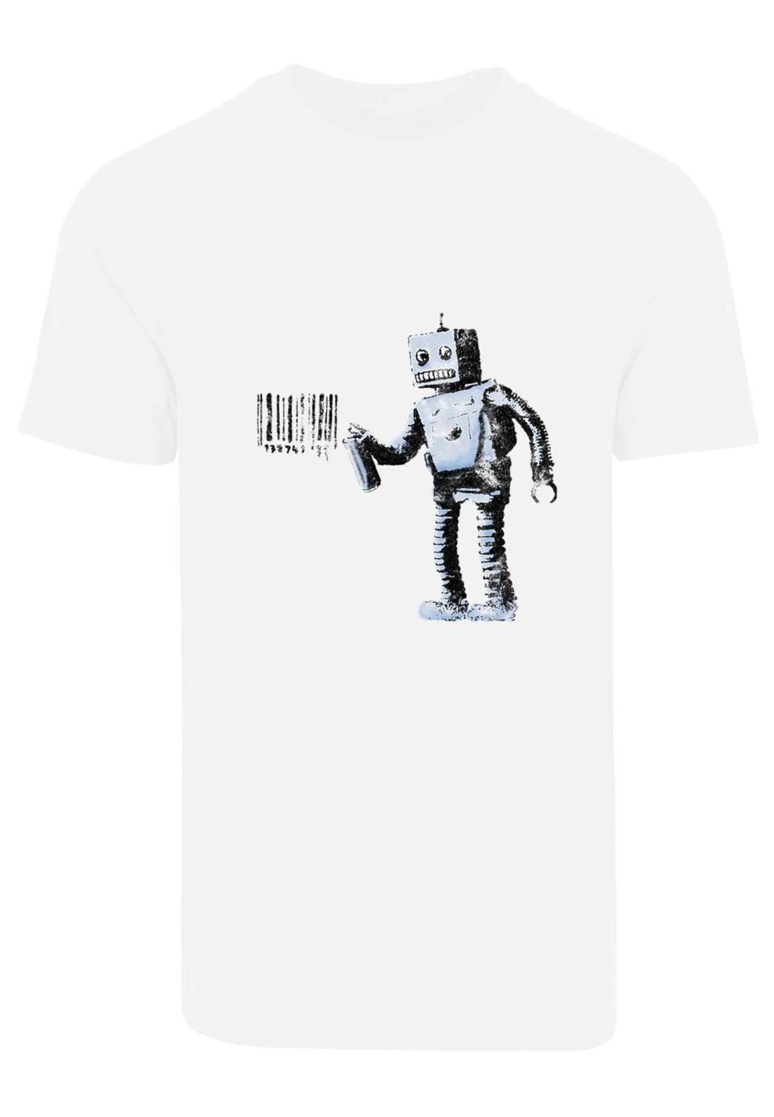 футболка Herren Barcode Robot T-Shirt