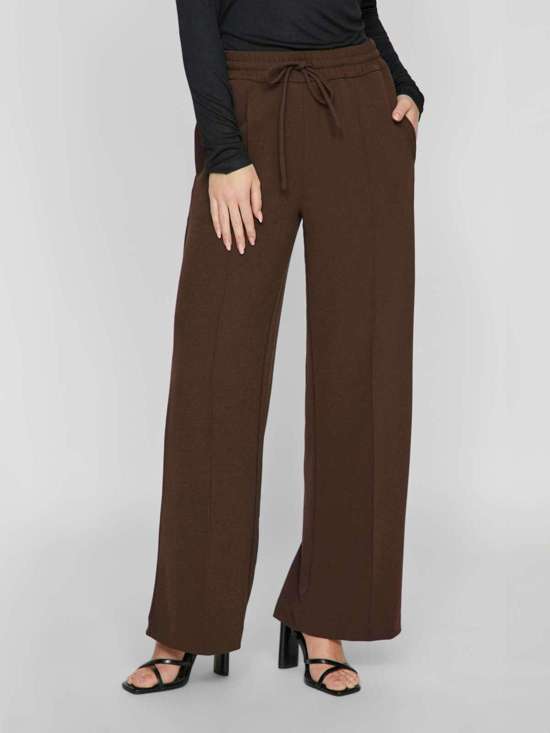 Брюки без застежки VICLUA HW WIDE PANTS-NOOS