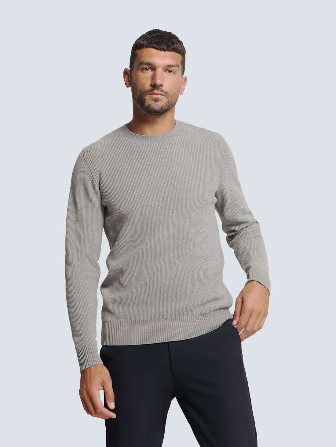 Свитер с круглым вырезом No Excess Rundhals-Pullover