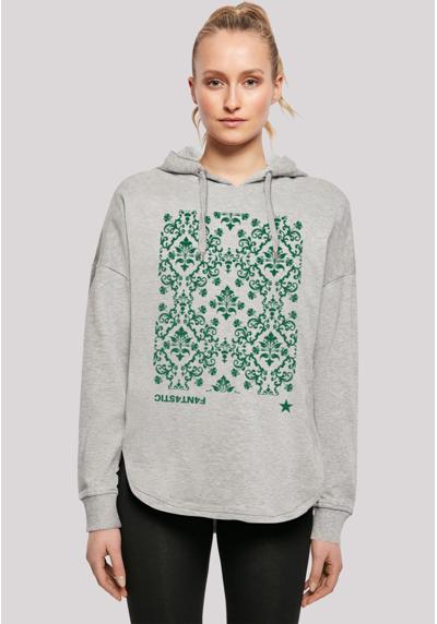 Толстовка с капюшоном Blumen Muster Grun