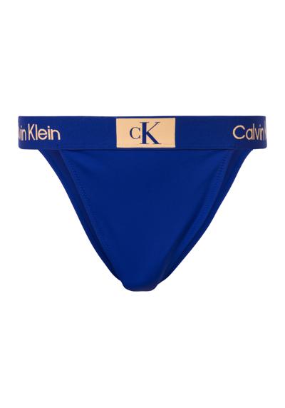 Плавки бикини с фирменной этикеткой CHEEKY HIGH RISE BIKINI