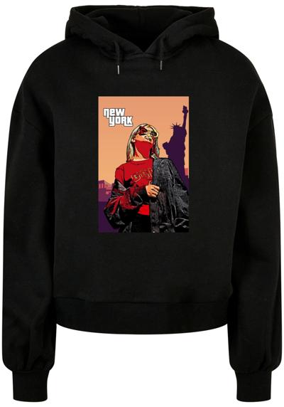 Толстовка с капюшоном Damen Laides Grand New York Organic Oversized Hoody