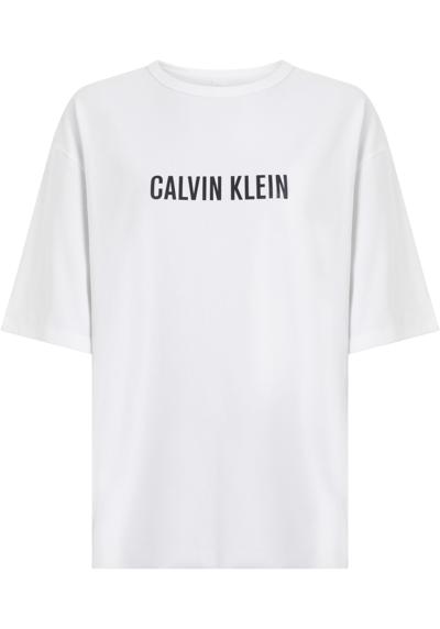 Футболка с надписью-логотипом Calvin Klein