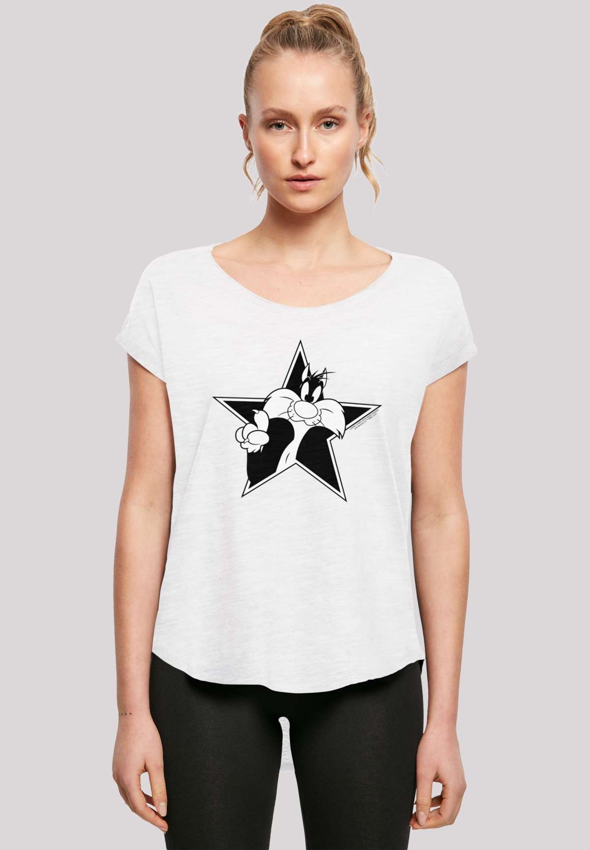 футболка Looney Tunes Sylvester Cartoon Stern