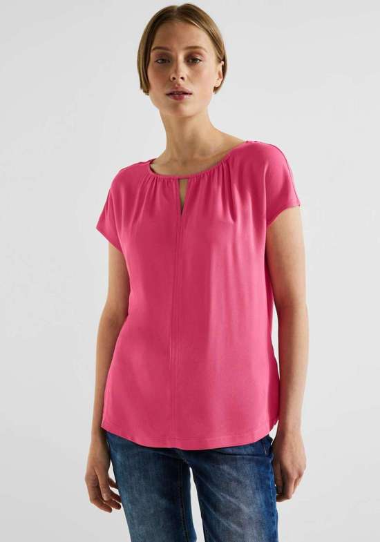 Топ-рубашка с разрезами по бокам