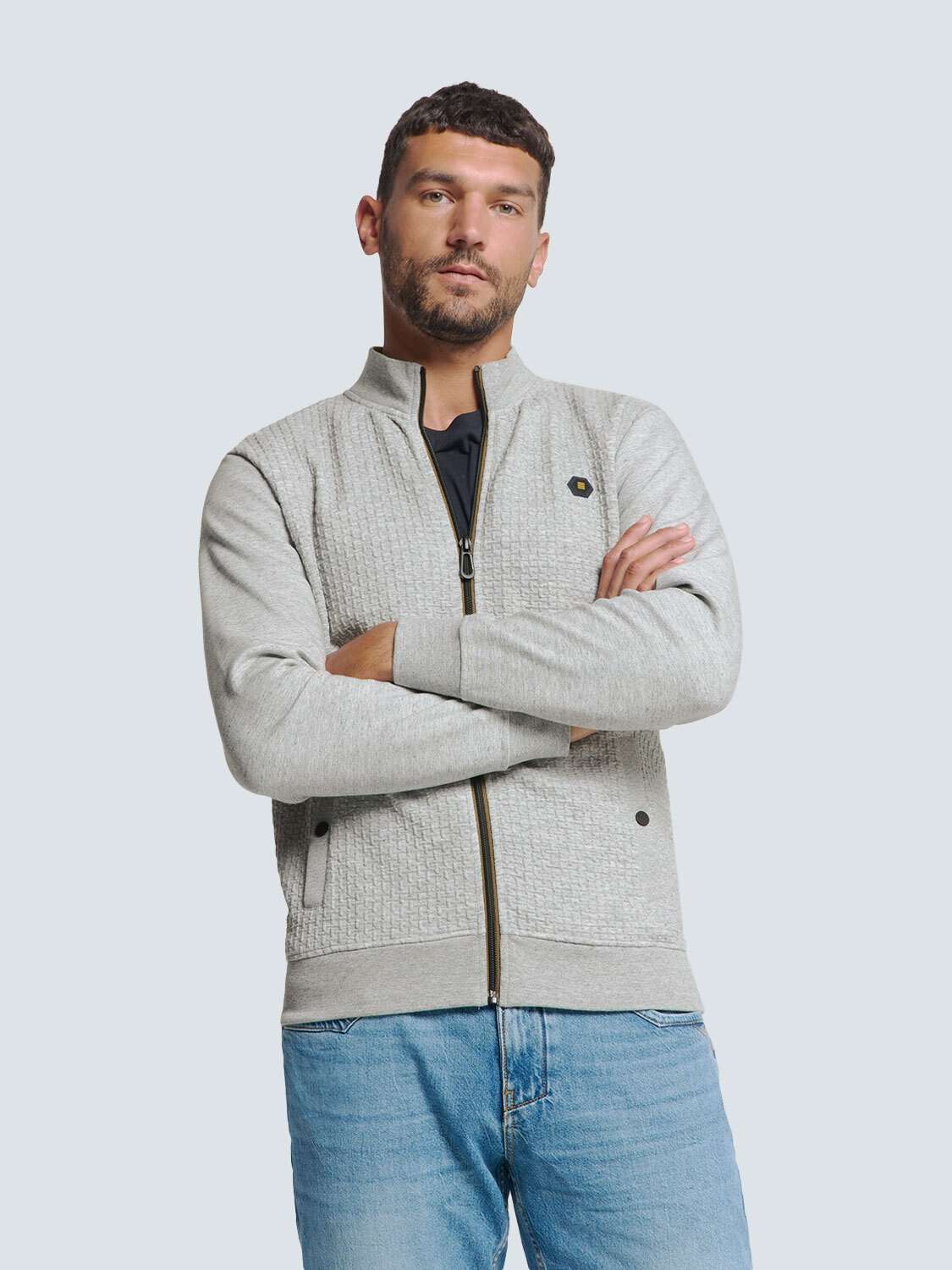 Свитера No Excess Sweatshirt mit Vollrei?verschluss