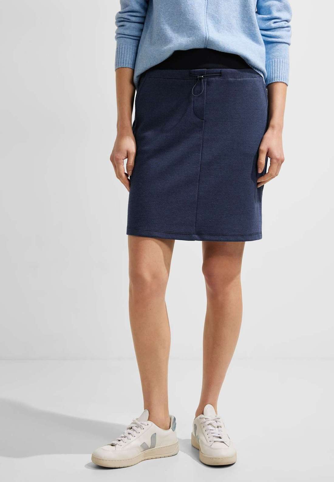 Юбка из джерси с эластичным поясом