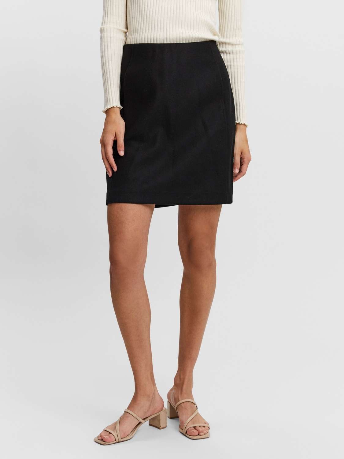 Мини-юбка VMFORTUNEALLISON HW SHORT SKIRT GA NOOS