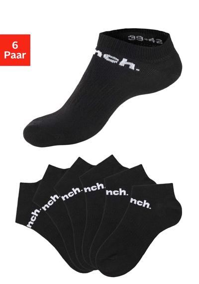 Носки спортивные (комплект, 6 пар), носки-кеды с классической надписью-логотипом