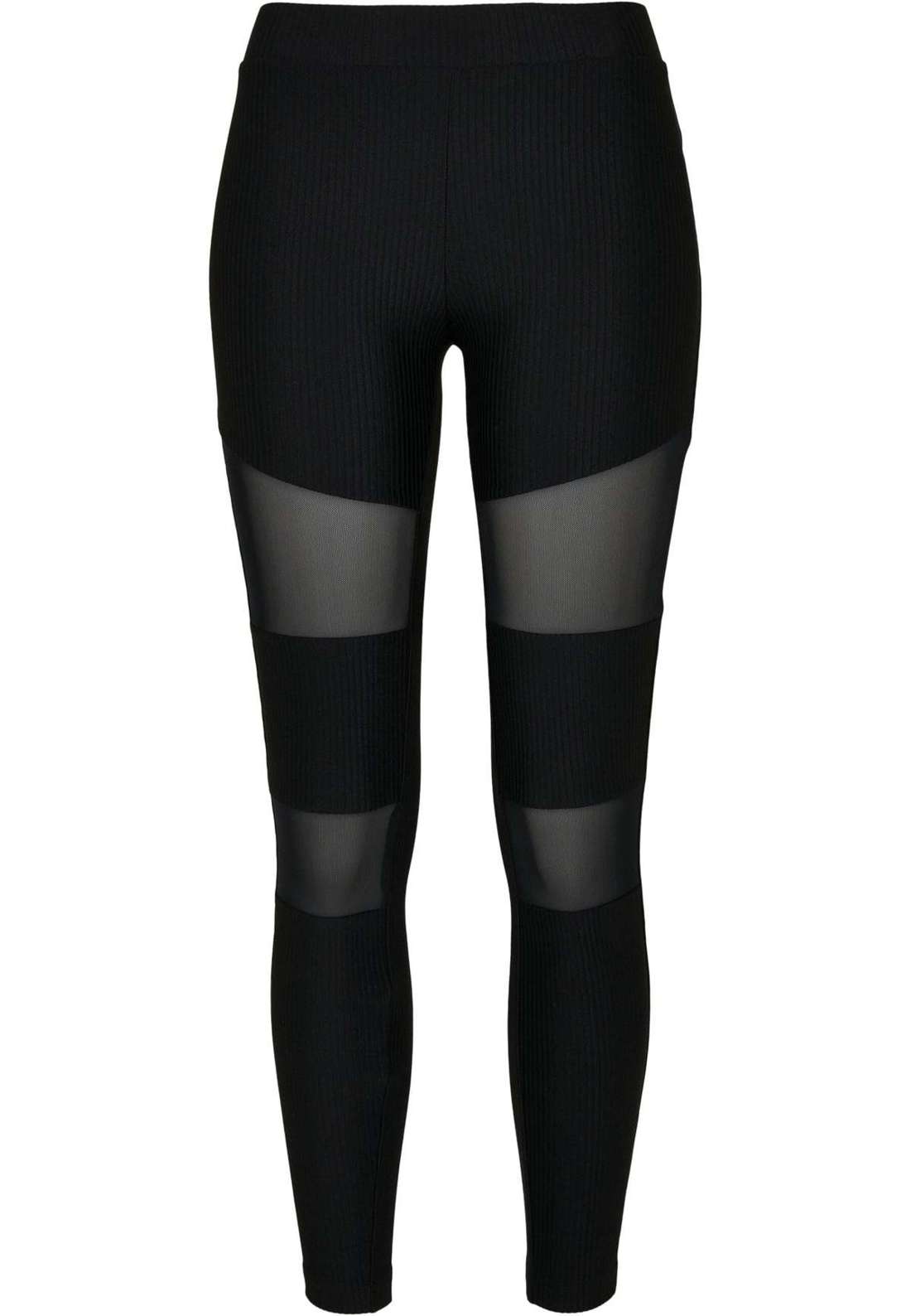 леггинсы Urban Classics Damen Ladies Tech Mesh Rib Leggings