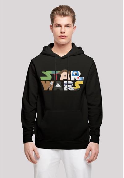 Толстовка с капюшоном Star Wars Character Logo