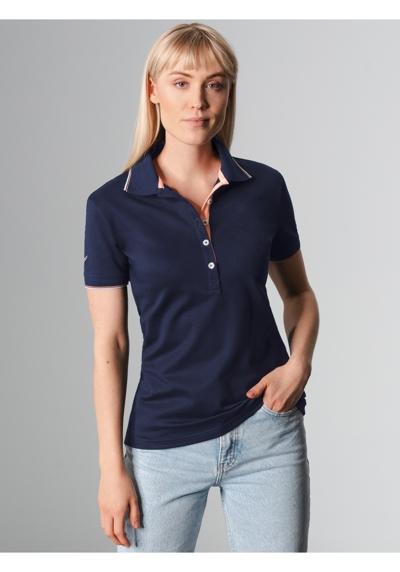 рубашка поло TRIGEMA Slim Fit Poloshirt mit langer Knopfleiste