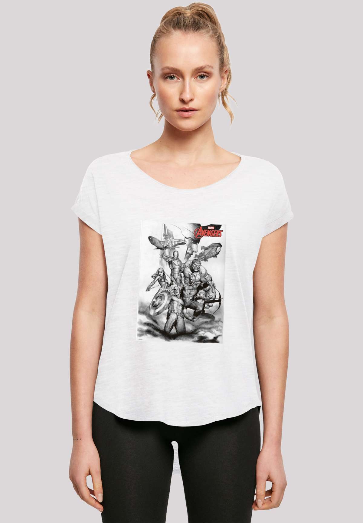 футболка Marvel Superhelden Avengers Assemble Team