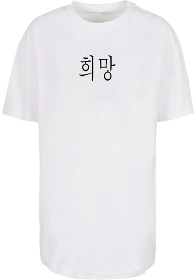 футболка Damen Ladies K HOPE Oversized Boyfriend Tee