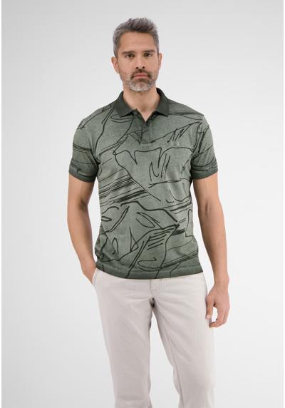 рубашка поло LERROS Poloshirt *Floral Lines*