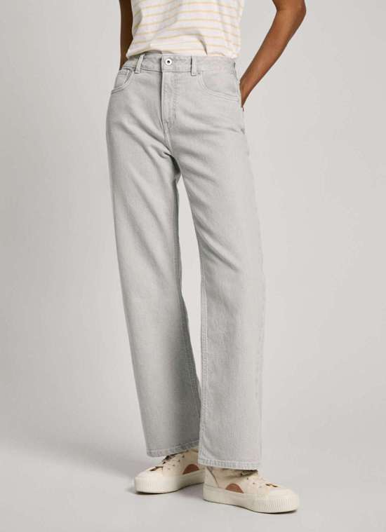 Джинсы свободного кроя прямого кроя LOOSE ST JEANS HW