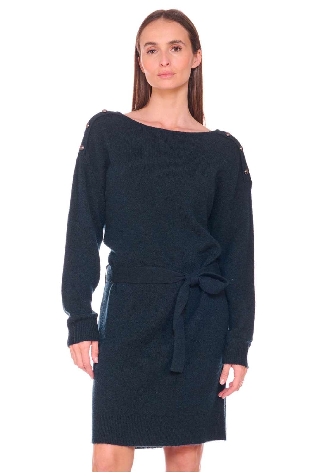 Платье из джерси с практичным поясом. TORTANQ