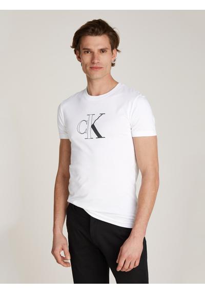 Футболка с тисненым логотипом OUTLINE MONOLOGO TEE