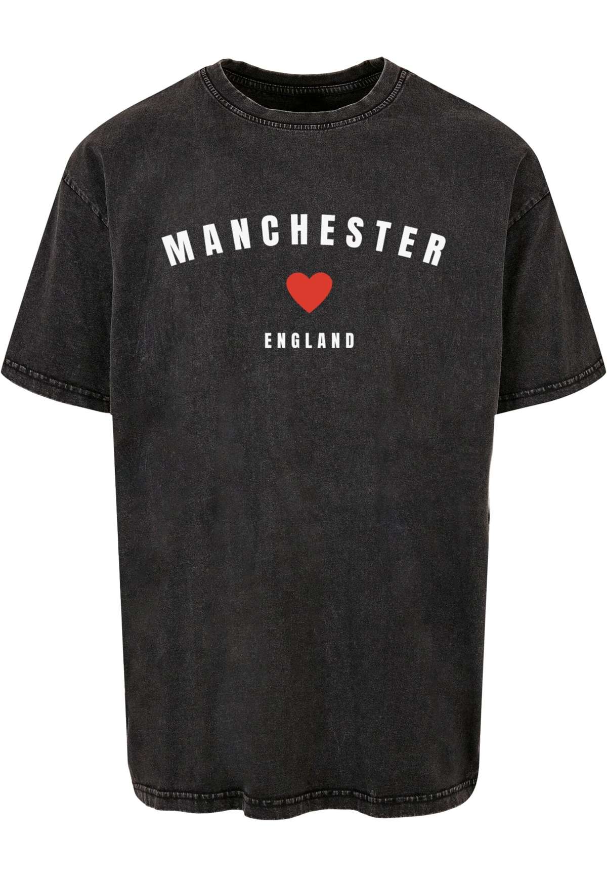 футболка Herren Manchester X Acid Washed Heavy Oversize Tee