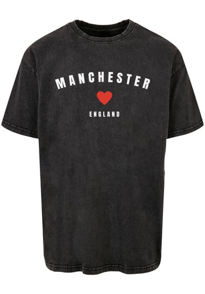 футболка Herren Manchester X Acid Washed Heavy Oversize Tee