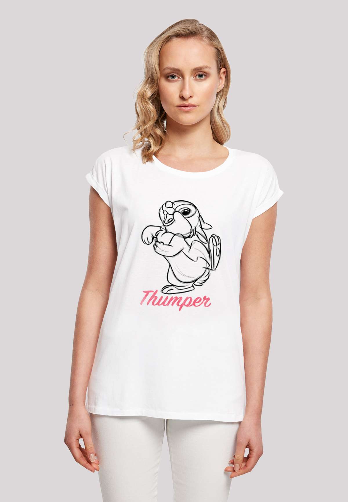 футболка Bambi Klopfer Line Zeichnung