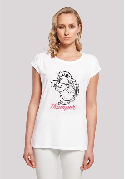 футболка Bambi Klopfer Line Zeichnung