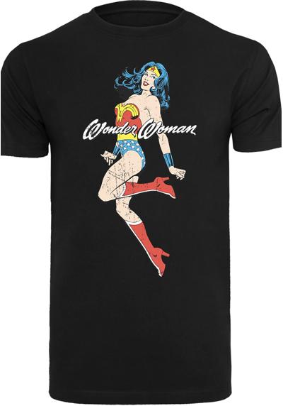 Рубашка с коротким рукавом Herren Wonder Woman Jump with T-Shirt Round Neck