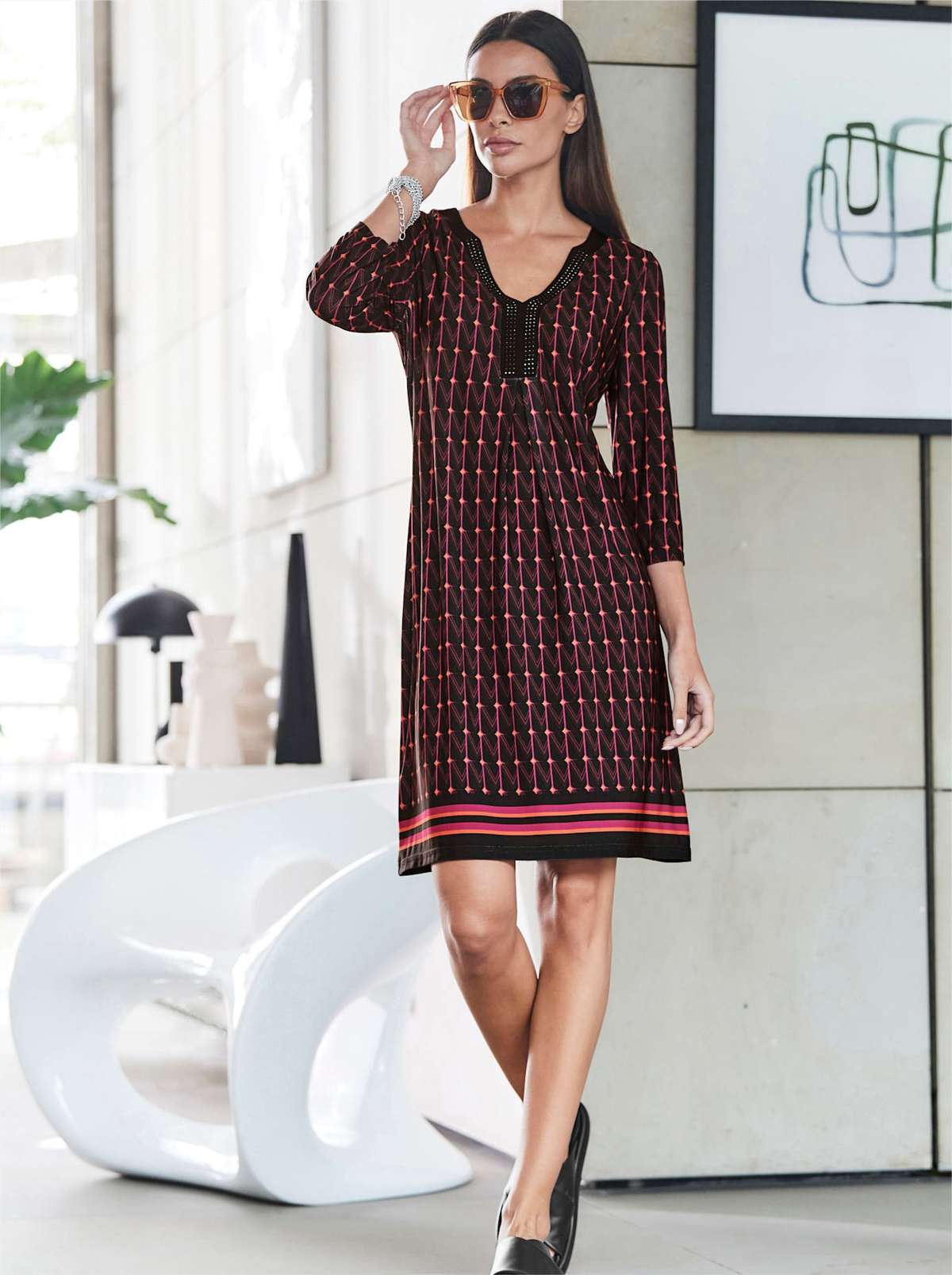 Платье из джерси Jersey-Kleid