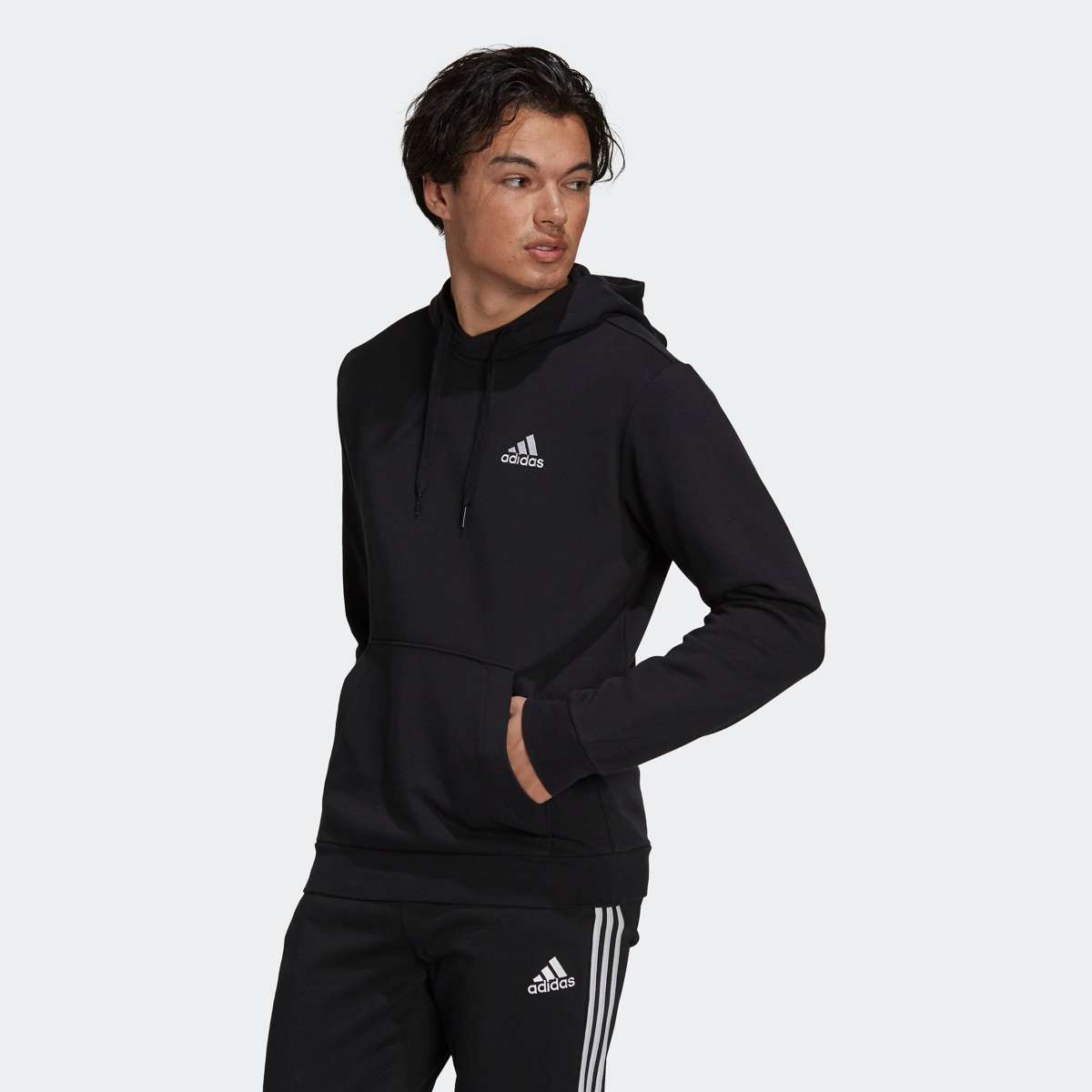 Толстовка с капюшоном ESSENTIALS FLEECE HOODIE