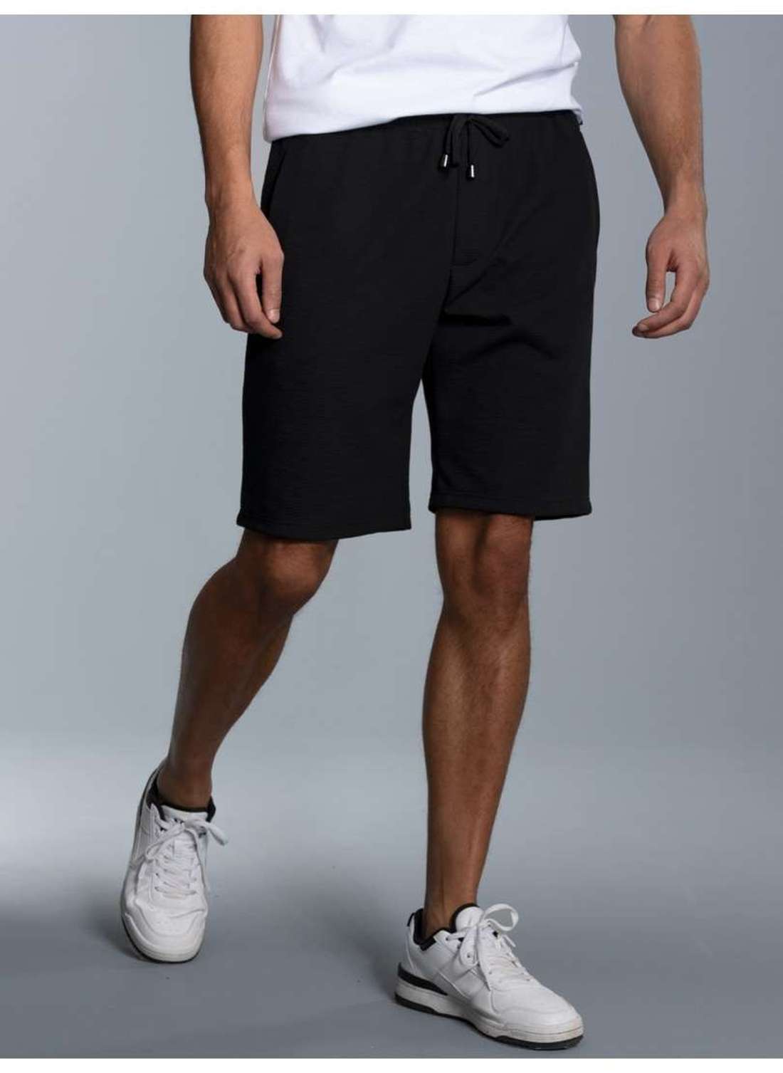 Бермуды TRIGEMA Shorts in strukturierter Sweat-Qualität