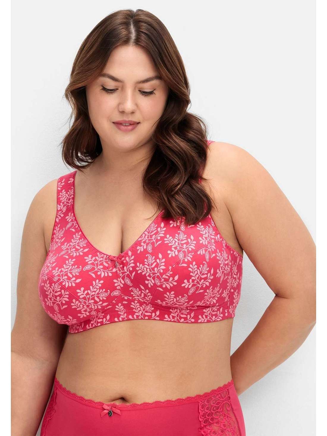 Рельефный бюстгальтер Große Größen