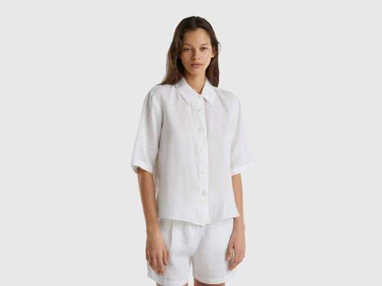 Блузка с короткими рукавами