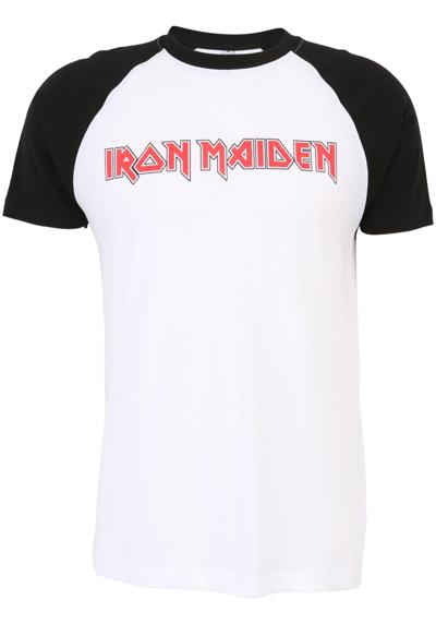 футболка Herren Iron Maiden Logo Baseball Tee
