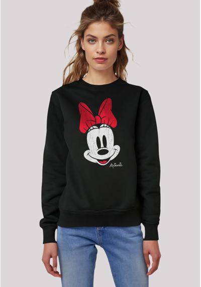 толстовка Disney Micky Maus Minnie Gesicht Vintage Look