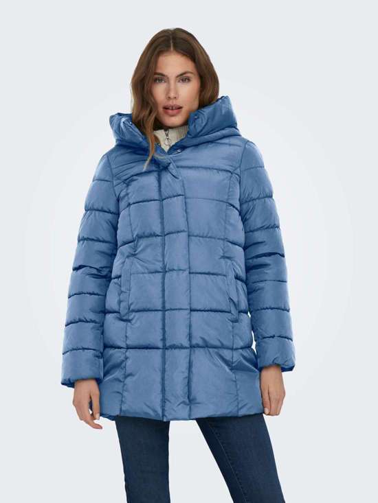 Стеганая куртка с капюшоном ONLLINA PUFFER COAT CC OTW