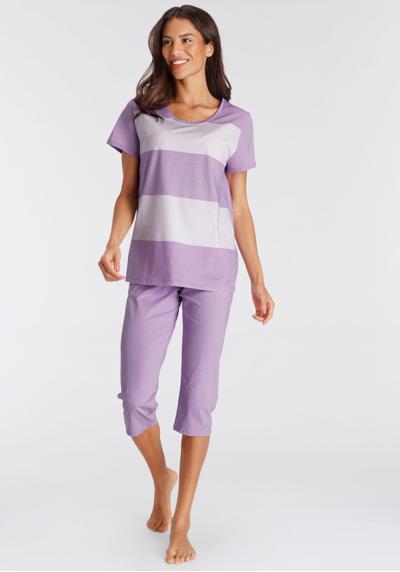 Пижамы (комплект, 2 шт.), пижамы-капри из чистого хлопка.
