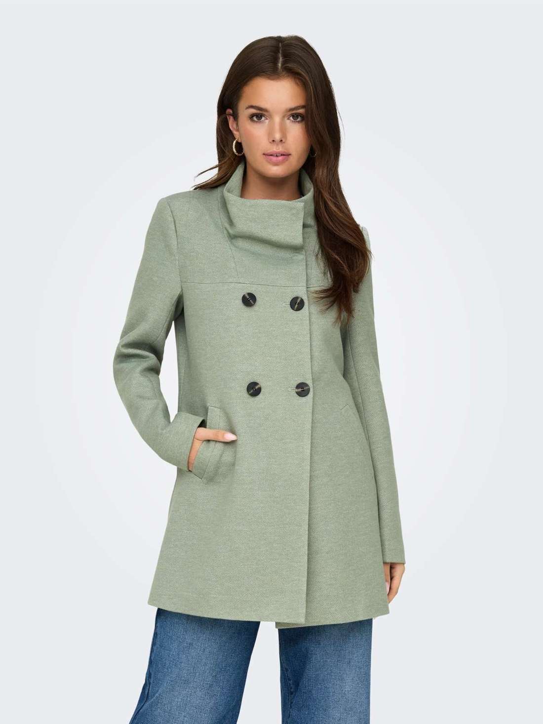 Короткое пальто ONLSEDONA LIFE SOPHIA DB COAT CC OTW
