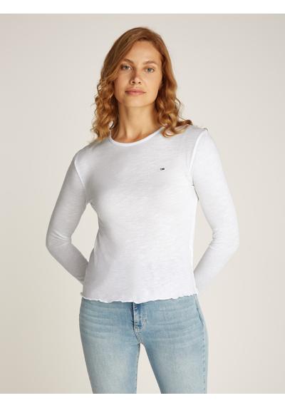 Рубашка с длинными рукавами и кромкой с замком TJW SLUB SOFT TEE LS