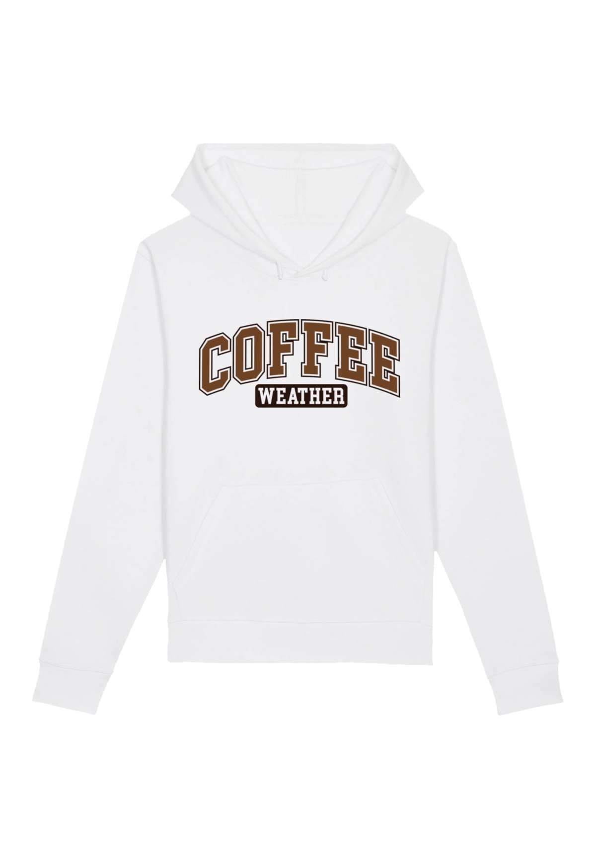 Толстовка с капюшоном Coffee Weather Winter Holiday Weihnachten