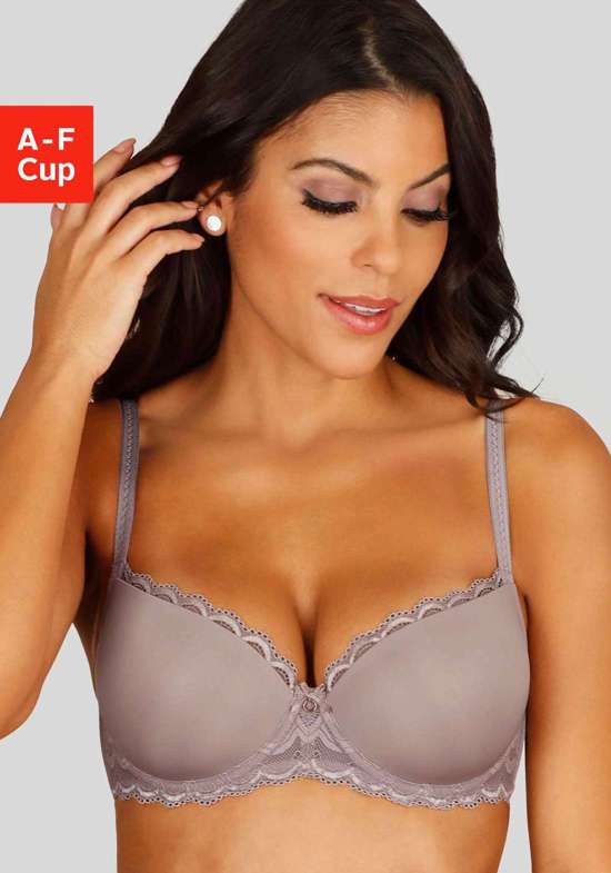 Бюстгальтер с чашечкой и тонкой кружевной отделкой Evita
