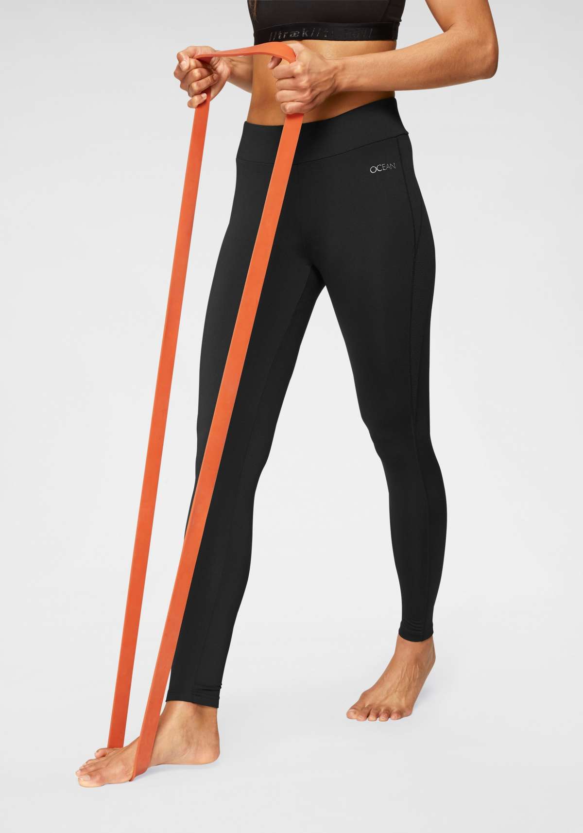 Леггинсы с сетчатыми вставками Yoga-Tights