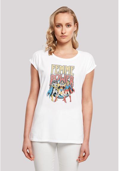 футболка DC Comics Superhelden Wonder Woman Femme Power