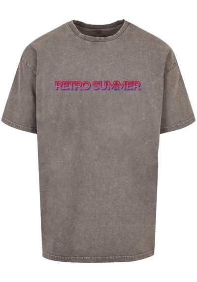 футболка Herren Summer - Retro Acid Washed Oversize Tee