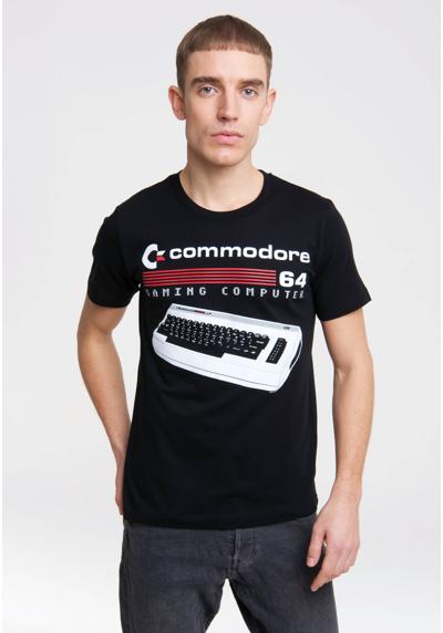 Футболка с лицензионным оригинальным дизайном Commodore 64