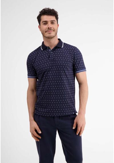 рубашка поло LERROS Poloshirt, Pique mit AOP