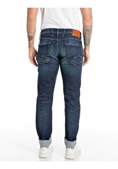 Джинсы узкого кроя ANBASS Jeans