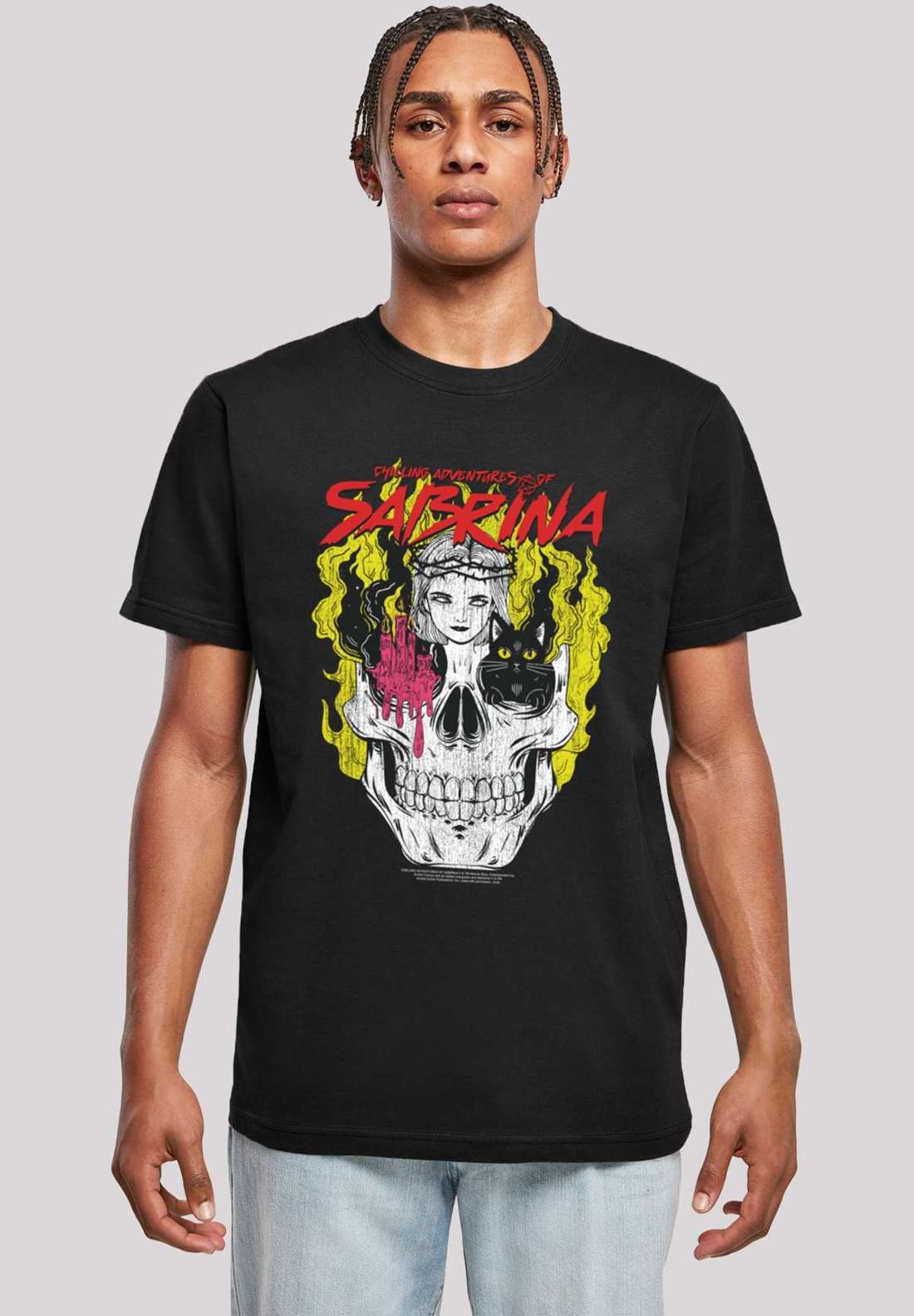 футболка Chilling Adventures of Sabrina Boys Skull