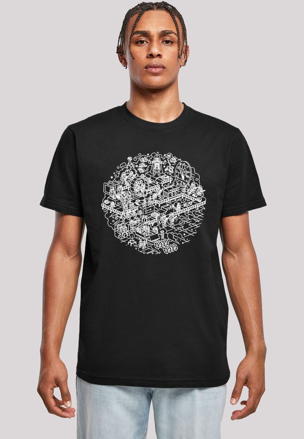 футболка Star Wars Christmas Death Star Todesstern
